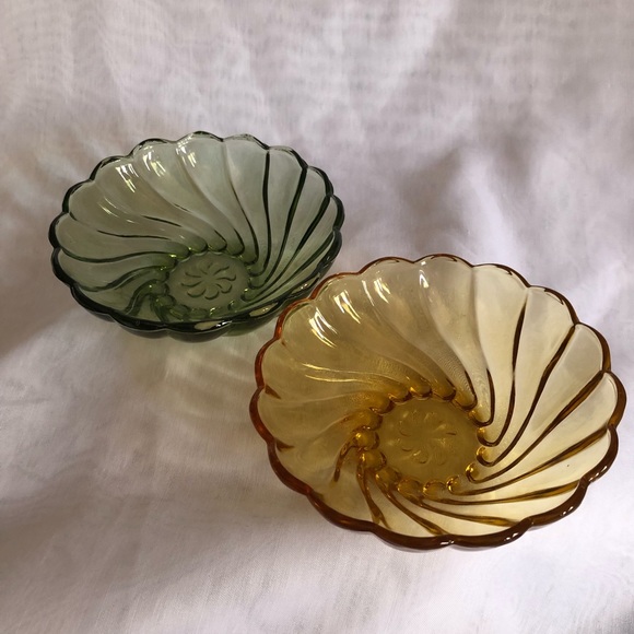 Vintage Hazel Atlas Amber  Berry Bowl - Picture 12 of 12